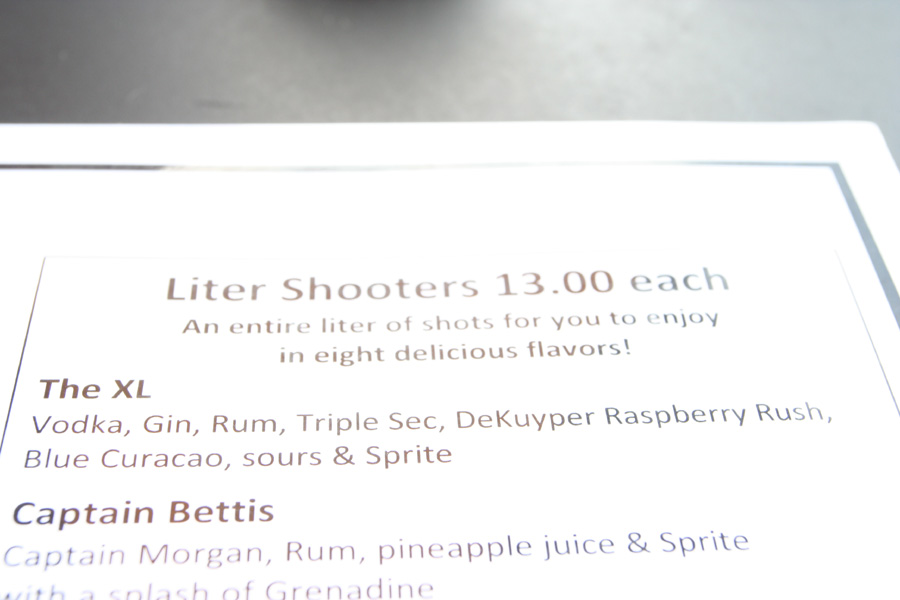 Liter shots